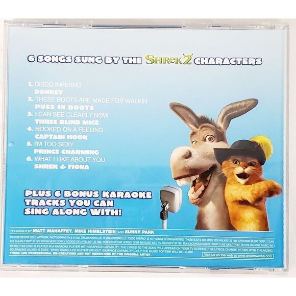 Shrek 2 Party Music [CD] KIDS - Picture 3 of 3